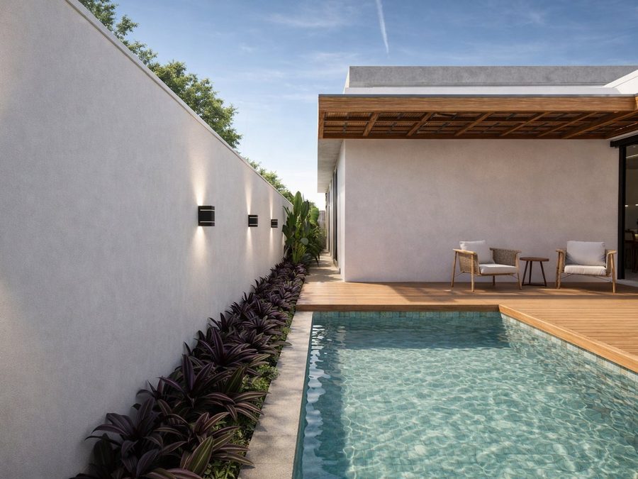 Área externa · casa no Portal dos Lagos