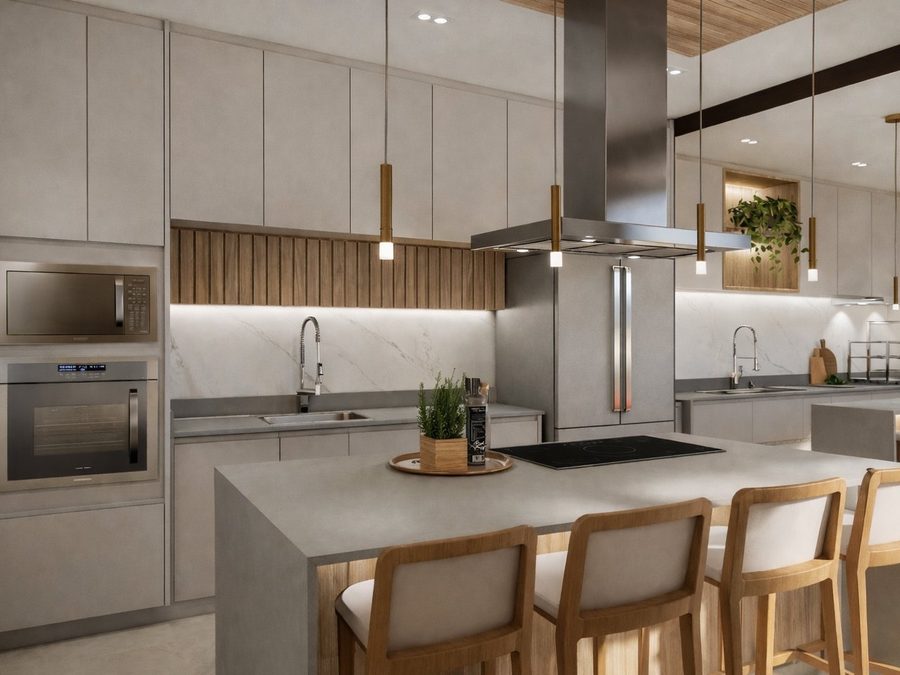 Cozinha com ilha · casa no Portal dos Lagos